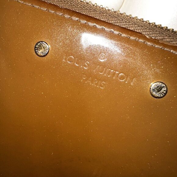 LOUIS VUITTON Monogram Zippy Venice Long Wallet Khaki Vernis Authentic - Picture 6 of 16